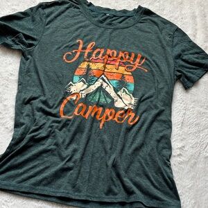 Happy Camper Graphic T-Shirt